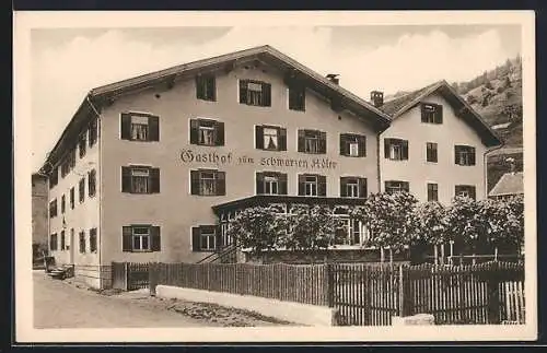 AK St. Anton am Arlberg, Gasthaus zum schwarzen Adler