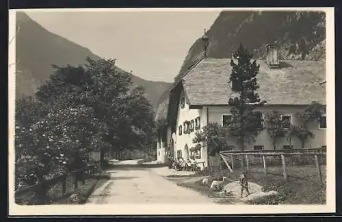 AK Pass Lueg, Gasthaus Stegenwald, Bes. Josef u. Anna Kromberger