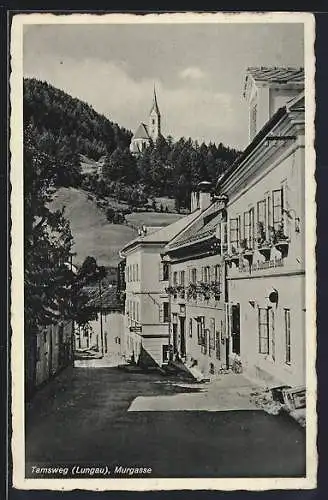 AK Tamsweg im Lungau, Murgasse mit Gasthaus