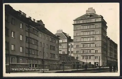 AK Wien, Gemeindebau Sandleitengasse