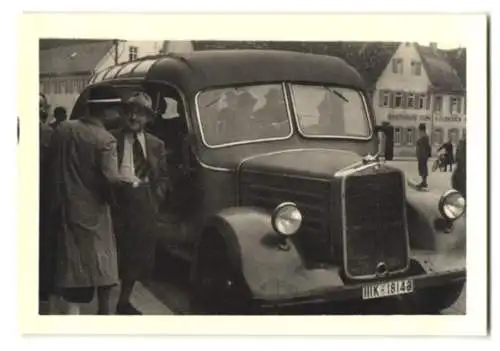 Fotografie Bus Mercedes Benz, Omnibus / Reisebus mit Kennzeichen IIIK-18143