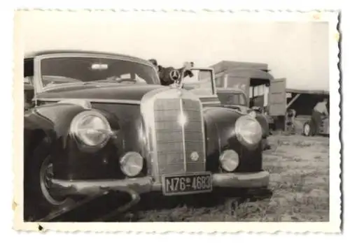 Fotografie Paul Polland, Rostock, Auto Mercedes Benz 300 Adenauer, Luxus-Limousine