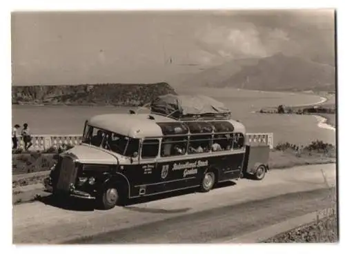 Fotografie Bus Mercedes Benz, Reisebus Reisedienst Busch aus Goslar