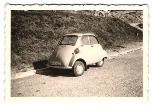 Fotografie Auto BMW Isetta mit Kennzeichen: MA-CA 477