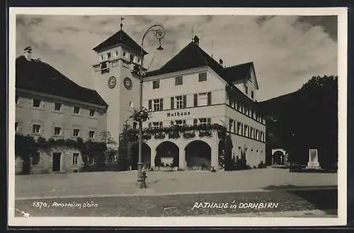 AK Dornbirn, am Rathaus