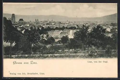 AK Linz, Blick von der Gugl