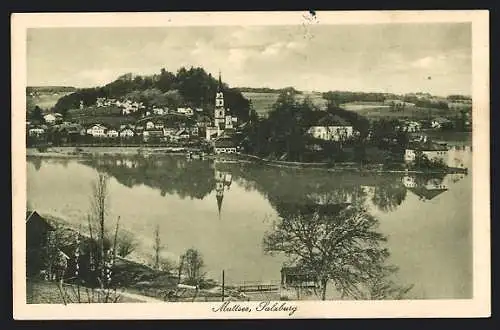 AK Mattsee /Salzburg, Blick über den See