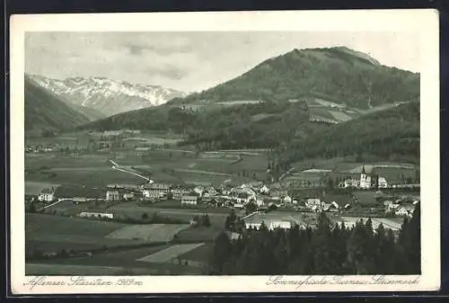 AK Turnau /Steiermark, Blick gegen die Aflenzer Staritzen