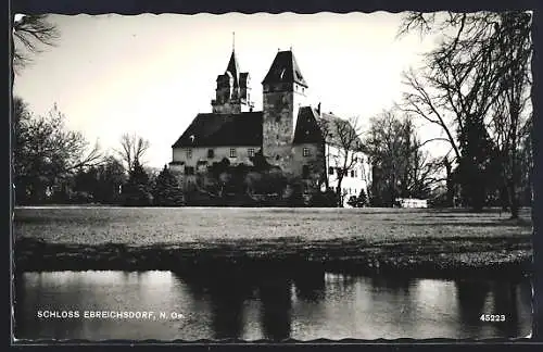 AK Ebreichsdorf /N.-Oe., Schloss mit Anlagen