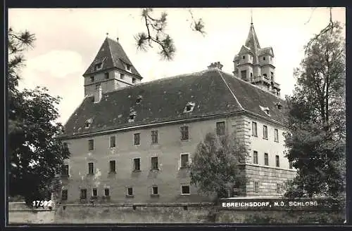 AK Ebreichsdorf /N.-Ö., Blick auf das Schloss