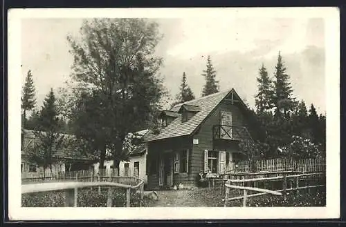 AK Hohe Wand, Touristengasthaus des Anton Postl