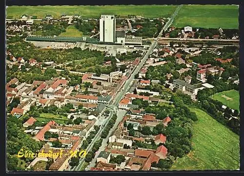 AK Ebreichsdorf /N.-Ö., Ortsansicht vom Flugzeug aus