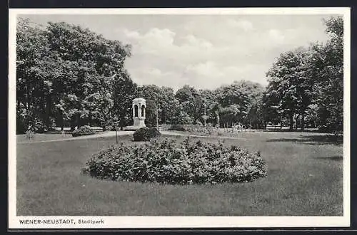 AK Wiener Neustadt, Stadtparkpartie