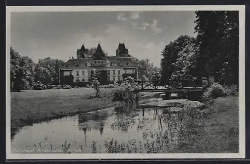 AK Pottendorf, Niederdonau, Schloss