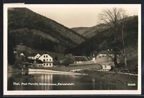 AK Pernitz, Thal, Blick zum Karnerwirt