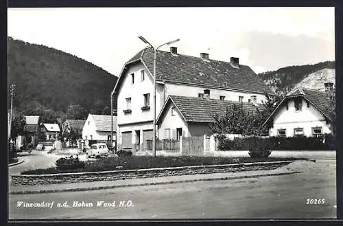 AK Winzendorf a. d. Hohen Wand, Ortspartie