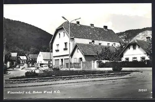 AK Winzendorf a. d. Hohen Wand, Ortspartie