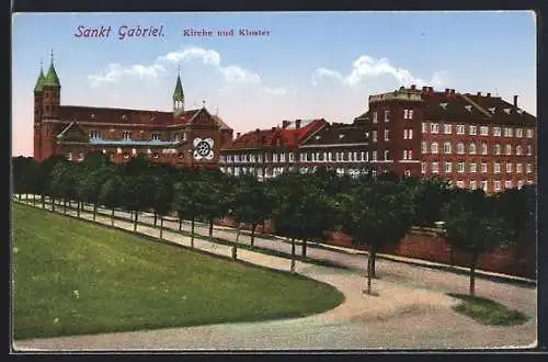 AK Mödling, Kirche und Kloster Sankt Gabriel