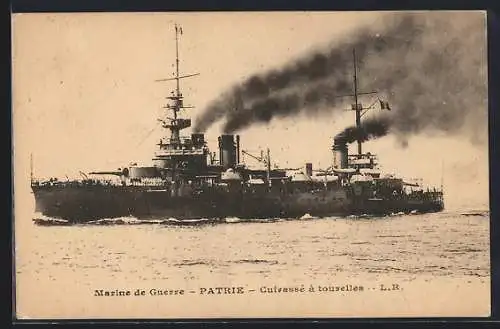 AK Marine du Guerre, Patrie, französ. Kriegsschiff