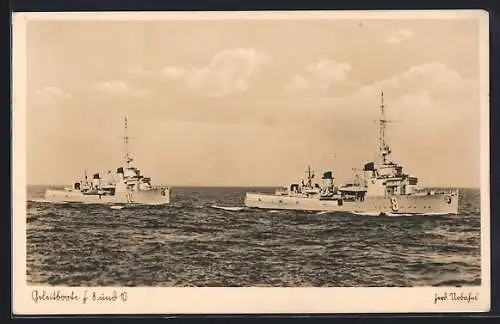 AK Kriegsmarine, Geleitboote F 8 & F 10