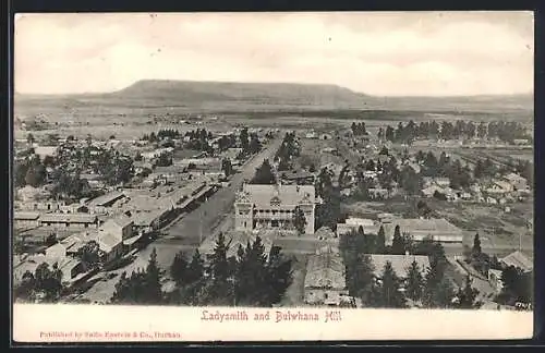 AK Ladysmith, General View and Bulwhana Hill