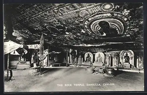 AK Dambulla, Rock Temple, Interior