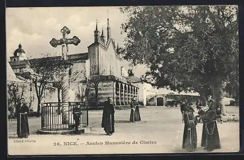 AK Nice, Ancien Monastère de Cimiez