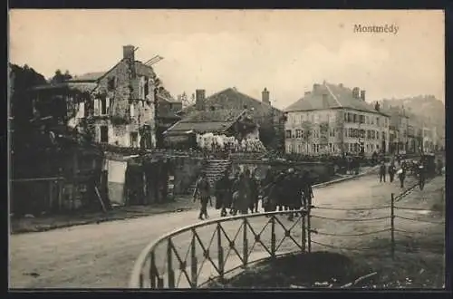 AK Montmédy, Une rue