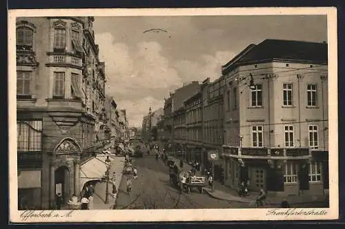 AK Offenbach a. M., Frankfurterstrasse