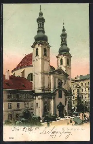 AK Wien, Stände an der Servitenkirche