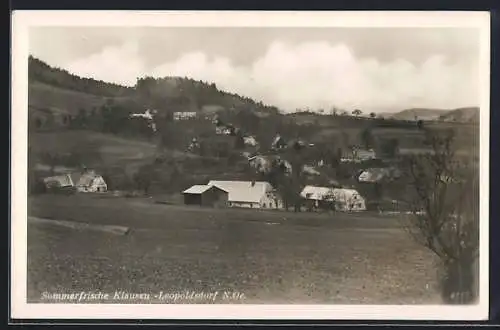 AK Klausen-Leopoldsdorf, Blick auf den Ort