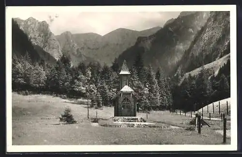 AK Weichselboden, Kapelle Höll