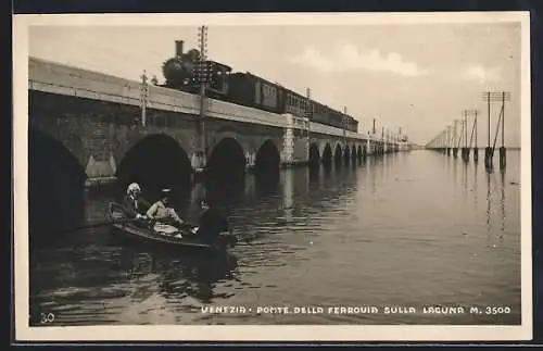 AK Venezia, Ponte della Ferrovia sulla Laguna