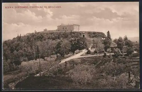 AK Siena, Dintorni, Castello di Belcaro