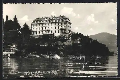 AK Verbania-Pallanza /Lago Maggiore, Villa Panorama