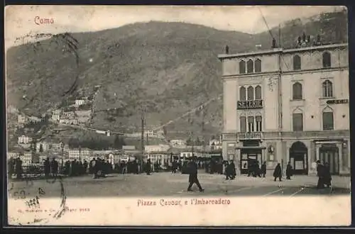 AK Como, Piazza Cavour e l`Imbarcadero