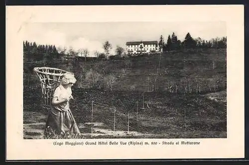 AK Alpino /Lago Maggiore, Grand Hotel Belle Vue