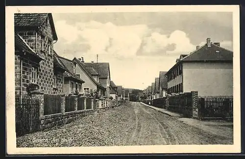 AK Gedern / Oberhessen, Am Brühl, Strassenpartie