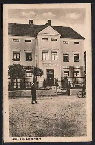 AK Eichendorf / Vilsthal, Eingang zum Krankenhaus