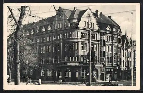 AK Recklinghausen, Gaststätte zum grossen Kurfürsten, Bes. Franz Sanders