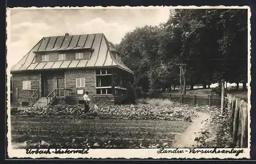 AK Urbach-Westerwald, Landwirtschaftliche Versuchsanlage