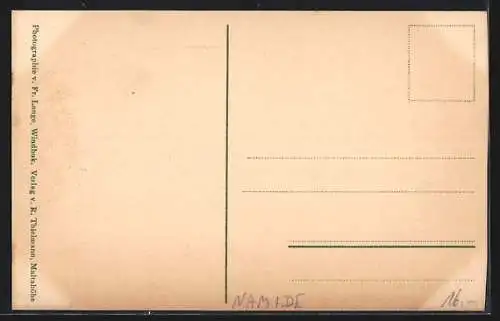 AK Duwisib, Eingeborene Bedienstete des Schlosses von Hauptmann v. Wolf