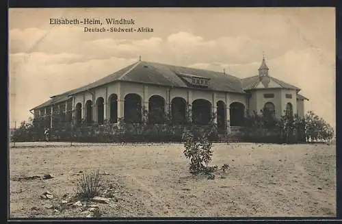 AK Windhuk /Deutsch-Südwest-Afrika, Das Elisabeth-Heim