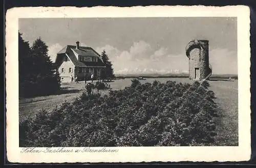 AK Furtwangen, Gasthaus zum Brendturm a. d. Brend