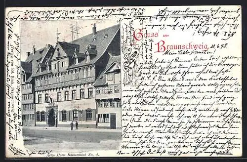 AK Braunschweig, Altes Haus Bäckerklint 4