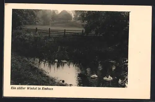 AK Embsen, Ortspartie am Wasser