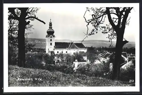 AK Ravelsbach, Sicht zur Kirche