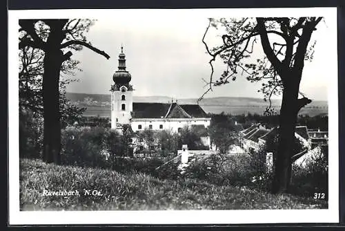 AK Ravelsbach, Sicht zur Kirche