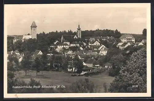 AK Allentsteig, Blick auf den Ort