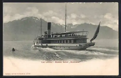 AK Bateau Salon Montreux, Lac Léman